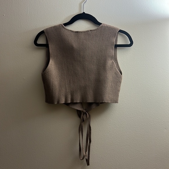 Zara knit wrap top - Picture 2 of 3